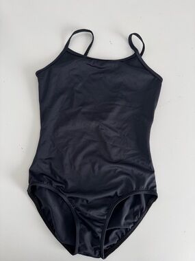 Balera classic U shape back leotard. Full bottom. Fully lined. Size Med Child